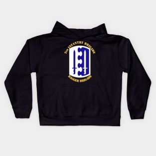 2nd Infantry Brigade Kids Hoodie